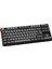 K8 Max %80 Tkl Rgb Türkçe Red Switch Kablosuz Alüminyum Çerçeve Karbon Siyah Mekanik Klavye 3