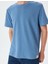 Bisiklet Yaka Kısa Kollu Etiket Detaylı Basic T-Shirt 5