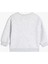 Slogan Baskılı Bisiklet Yaka Uzun Kollu Sweatshirt 2