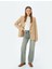 Düz Paça Normal Bel Düz Kesim Düğmeli Pamuklu Kot Pantolon - Straight Fit Jean 2