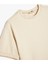 Oversize Basic T-Shirt Kısa Kollu Bisiklet Yaka Pamuklu 3
