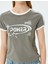 Slogan Baskılı Bisiklet Yaka Kısa Kollu Biyeli Slim Fit T-Shirt 5