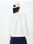 Bisiklet Yaka Uzun Kollu Basic Oversize Sweatshirt 4