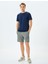 Bisiklet Yaka Baskı Detaylı Kısa Kollu Basic Spor T-Shirt 2