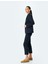Slim Fit Yüksek Bel Cigarette Çizgili Pantolon 2