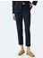 Slim Fit Yüksek Bel Cigarette Çizgili Pantolon 3