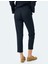 Slim Fit Yüksek Bel Cigarette Çizgili Pantolon 4