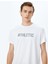 Bisiklet Yaka Slogan Baskılı Kısa Kollu Spor T-Shirt 2