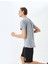Bisiklet Yaka Biyeli Kısa Kollu Spor T-Shirt 1