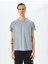 Bisiklet Yaka Biyeli Kısa Kollu Spor T-Shirt 3