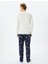 Yılbaşı Temalı Uzun Kollu Örme Pijama Takımı 4