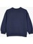 Slogan Baskılı Uzun Kollu Bisiklet Yaka Pamuklu Sweatshirt 2