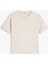 Oversize Basic T-Shirt Kısa Kollu Bisiklet Yaka Pamuklu 1