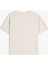 Oversize Basic T-Shirt Kısa Kollu Bisiklet Yaka Pamuklu 2