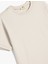 Oversize Basic T-Shirt Kısa Kollu Bisiklet Yaka Pamuklu 3