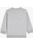 Kolej Baskılı Uzun Kollu Bisiklet Yaka Pamuklu Sweatshirt 2
