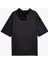 Slogan Baskılı Kapüşonlu Kısa Kollu Oversize Spor T-Shirt 2