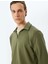 Uzun Kollu Pamuk Karışımlı Polo Yaka Sweatshirt 1