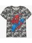 T-Shirt Spiderman Baskılı Lisanslı Kısa Kollu Bisiklet Yaka 1