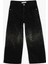 Kot Pantolon Geniş Paça Zımbalı Cepli Pamuklu - Wide Leg Jean 1
