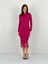 Uzun Kollu Kadın Maxi Triko Kazak Elbise Women Maxi Knitted Dress 5