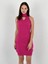 Kolsuz Kısa Şık Kadın Triko Kazak Elbise Women Knitted Dress 3