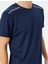 Spor T-Shirt Bisiklet Yaka Kısa Kollu Geometrik Baskılı 5
