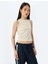 Bisiklet Yaka Kolsuz Slim Fit Basic Atlet 2