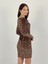 Çiçek Desenli Kısa Kadın Elbise Women Flower Dress 5