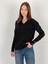 Uzun Kollu Long Sleeve V Yaka V-Neck Kadın Triko Kazak Women Knitwear 1