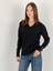 Uzun Kollu Long Sleeve V Yaka V-Neck Kadın Triko Kazak Women Knitwear 4