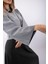 Crop Sweatshirt Mavi 3