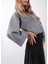 Crop Sweatshirt Mavi 5