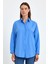 Oversize Uzun Basic Gömlek DS22YB113900 5