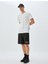 Spor T-Shirt Bisiklet Yaka Kısa Kollu Geometrik Baskılı 3