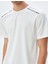 Spor T-Shirt Bisiklet Yaka Kısa Kollu Geometrik Baskılı 5