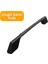 50 Adet Çizgili Saroz Siyah Metal Mobilya Kulbu 160 mm - 192 mm 1