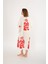 Christmas Müslin Kimono %100 Pamuklu Yılbaşı Baskılı Desenli Bornoz Kaftan Sabahlık 2