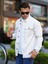 Erkek Oversize Geniş Kesim Denim Çift Cep Ceket Gömlek 3