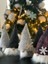 Yılbaşı Dekor Süs - Noel Şans Cücesi - Yılbaşı Hediyelik Noel Baba Süsü - Iskandinav Gnome - 19X37C 4