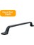 50 Adet Havai Düz Siyah Metal Mobilya Kulbu 160 mm 1