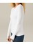 Beyaz Darkalıp Slimfit Soft Touch Crew Neck Finger Detail Parmak Detaylı Tesettür Body 4