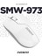 SMW-973 USB Beyaz/gri 2.4ghz Kablosuz Mouse 1