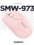 SMW-973 USB Pembe 2.4ghz Kablosuz Mouse 1