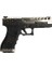 Aw Custom Glock 17 Hex-Cut Gümüş + Green Gas + 0.20GR Bb + Taşıma Çantası + Balistik Gözlük 3
