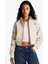 Tommy Hilfiger Tommy Jeans Kadın Bej Varsity Bomber Ceket 3