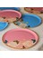 Butterfly Lüx 6 Lı Cam 26 cm Servis Tabağı 3