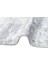 Sateen St 01 Grey Hav Vermez Yıkanabilir Kaymaz Ince Dokuma Modern Makine Dokuması Halı 4