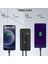 GAR148 10000 Mah Taşınabilir Şarj Cihazı - Dahili 4 Kablo - Hızlı Şarj Destekli - Usb-A Çıkışlı Powerbank - Siyah 2