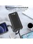 GAR148 10000 Mah Taşınabilir Şarj Cihazı - Dahili 4 Kablo - Hızlı Şarj Destekli - Usb-A Çıkışlı Powerbank - Siyah 6